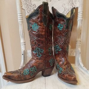 El Corral Women's 8.5 cowboy boot